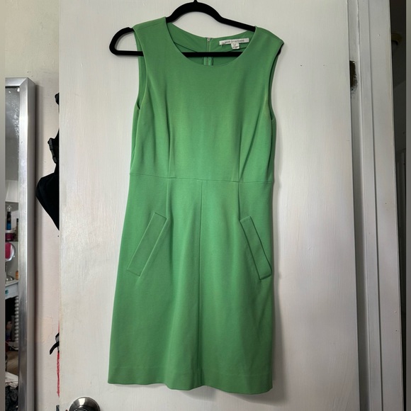 DVF sheath dress with pockets and exposed zipper - Picture 1 of 2